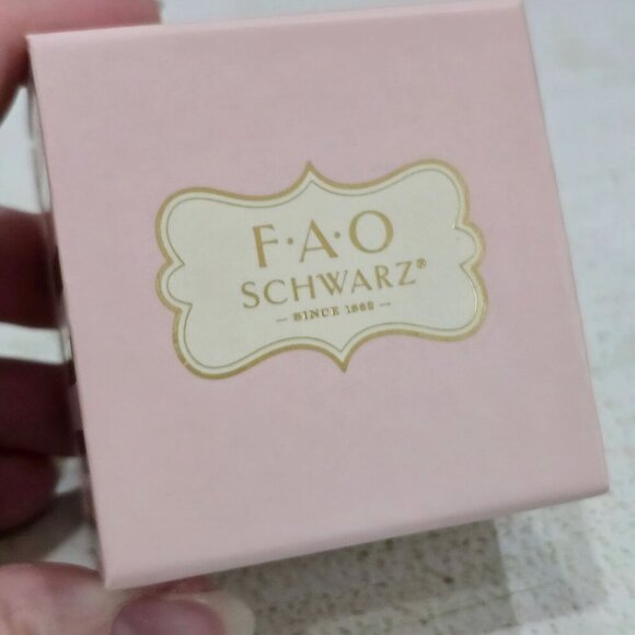 FAO Schwarz Sterling Silver Butterfly Hoop Earrings – Swarovski Crystals OS - Picture 5 of 11